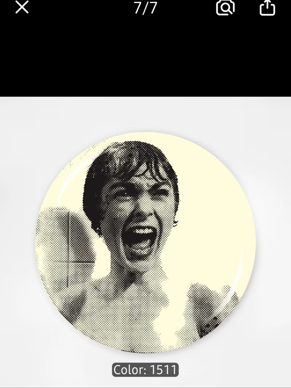 King Crimson Button Pin - - Picture 7 of 8